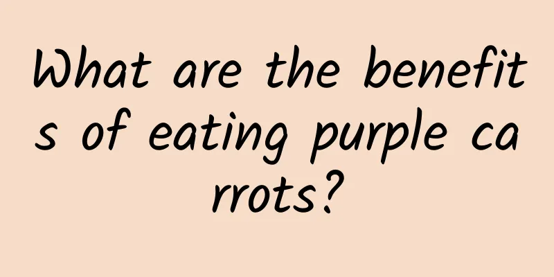 What are the benefits of eating purple carrots?