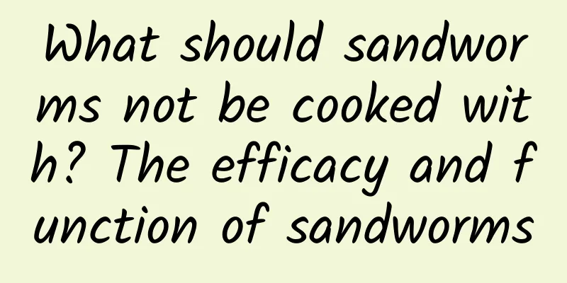 What should sandworms not be cooked with? The efficacy and function of sandworms