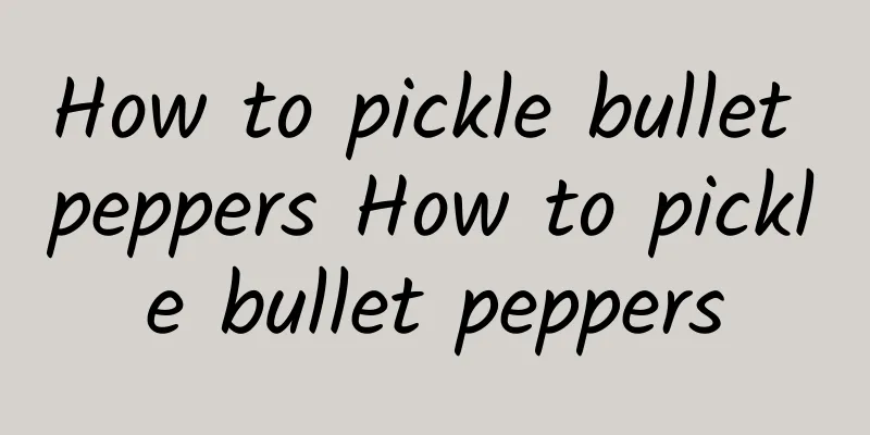 How to pickle bullet peppers How to pickle bullet peppers