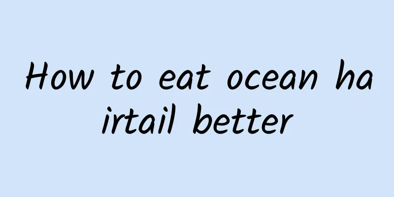 How to eat ocean hairtail better