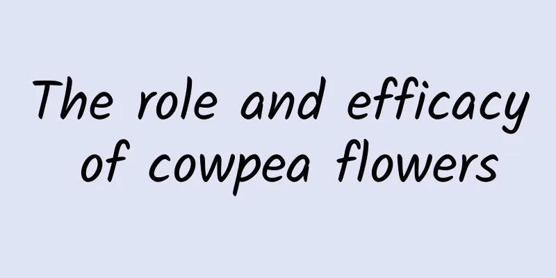 The role and efficacy of cowpea flowers