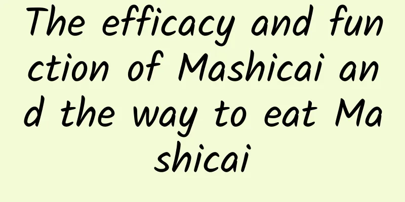 The efficacy and function of Mashicai and the way to eat Mashicai