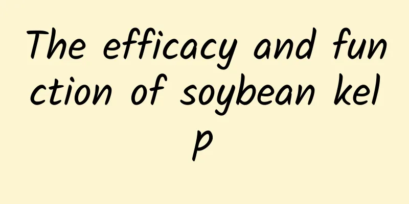 The efficacy and function of soybean kelp