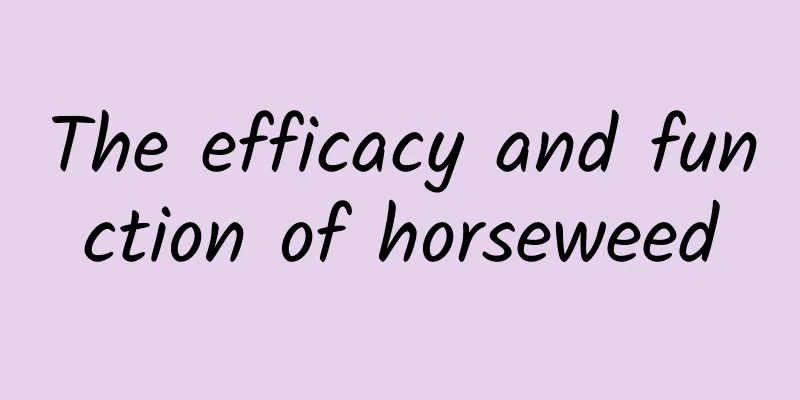 The efficacy and function of horseweed