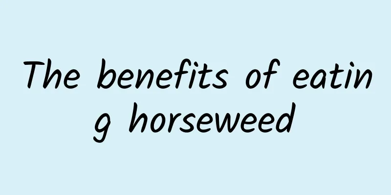 The benefits of eating horseweed