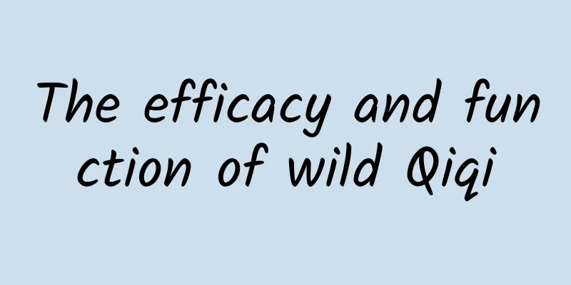 The efficacy and function of wild Qiqi