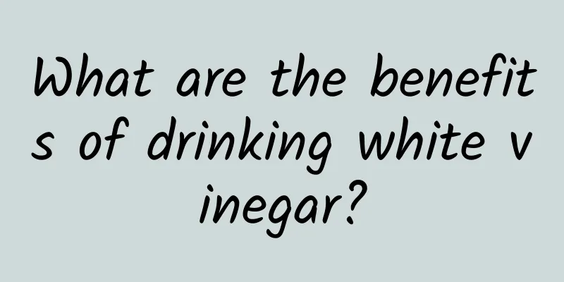 What are the benefits of drinking white vinegar?