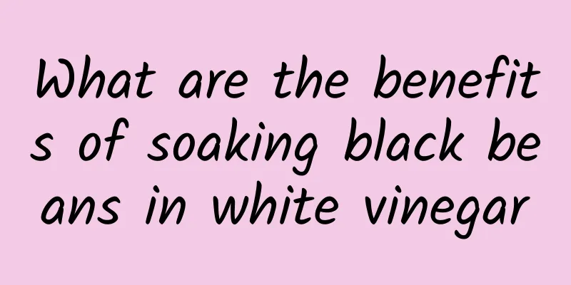 What are the benefits of soaking black beans in white vinegar