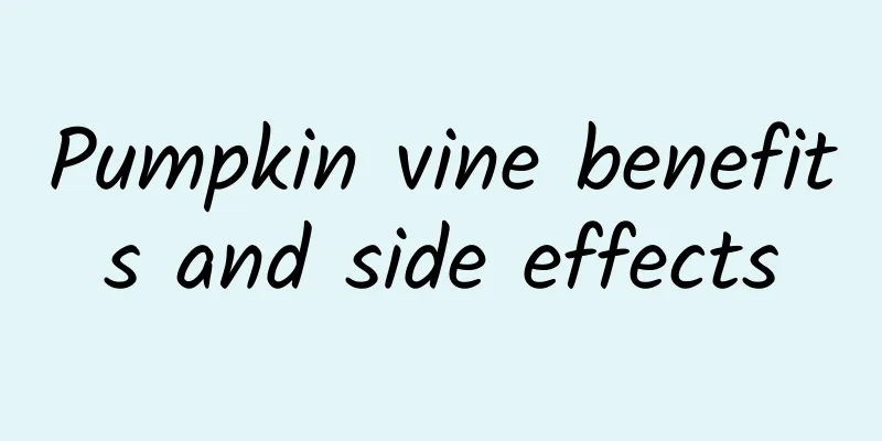 Pumpkin vine benefits and side effects