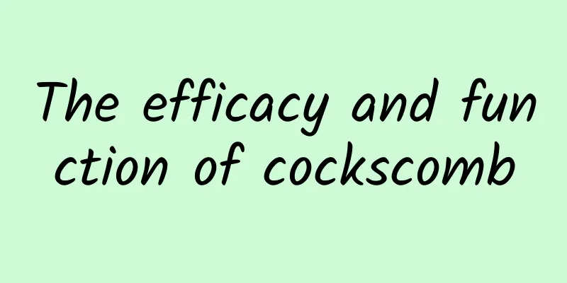 The efficacy and function of cockscomb