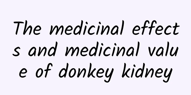 The medicinal effects and medicinal value of donkey kidney