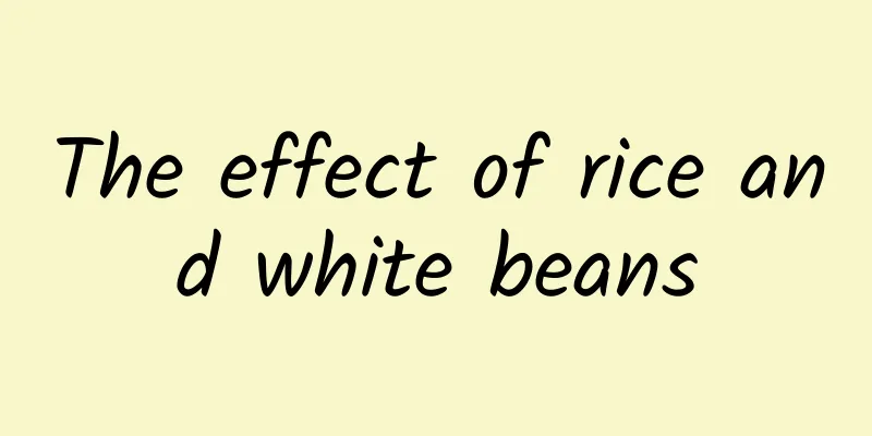 The effect of rice and white beans