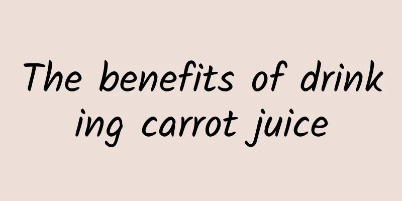 The benefits of drinking carrot juice