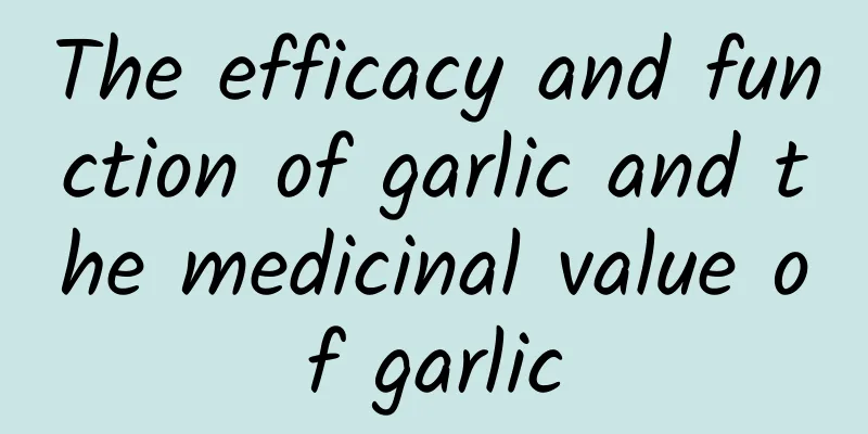 The efficacy and function of garlic and the medicinal value of garlic