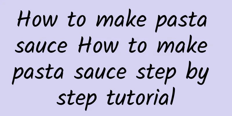 How to make pasta sauce How to make pasta sauce step by step tutorial