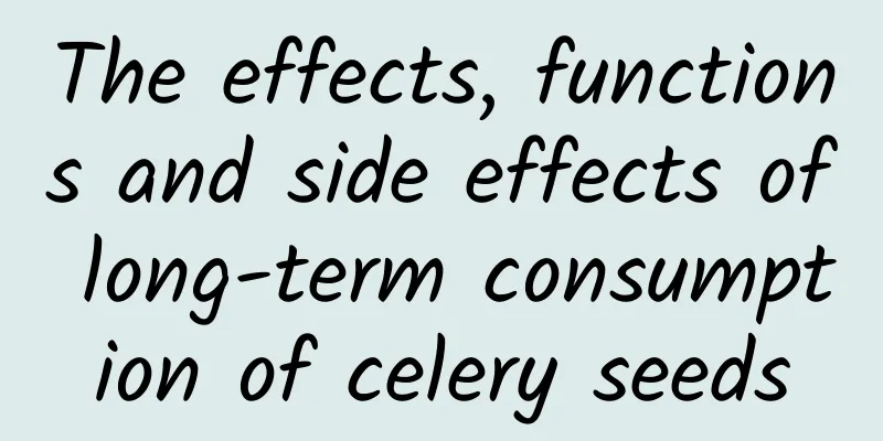 The effects, functions and side effects of long-term consumption of celery seeds