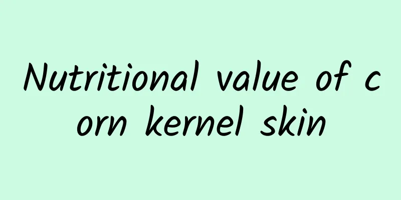 Nutritional value of corn kernel skin