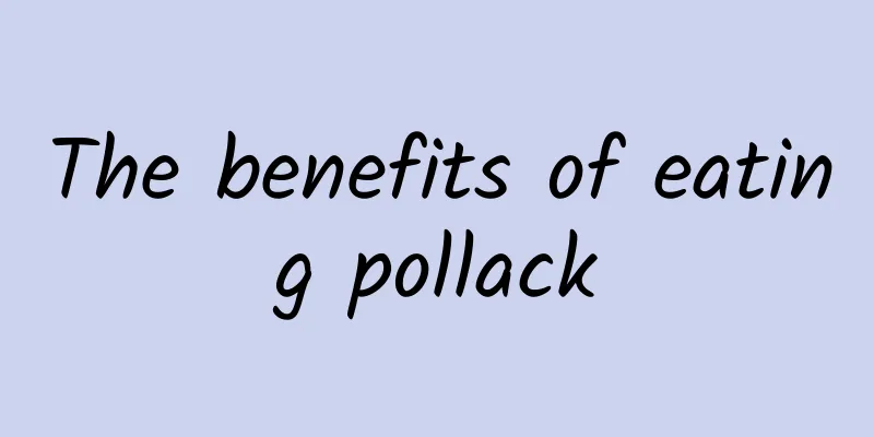 The benefits of eating pollack