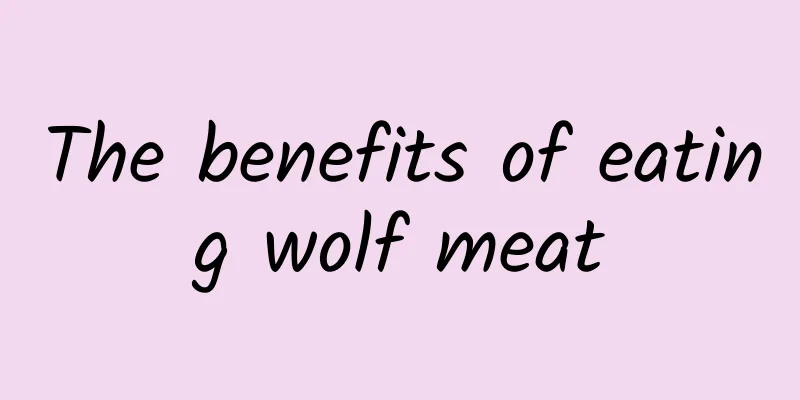 The benefits of eating wolf meat