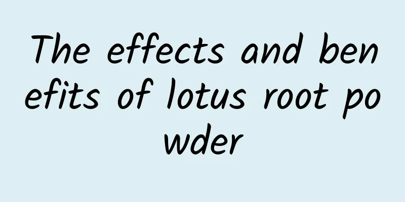 The effects and benefits of lotus root powder