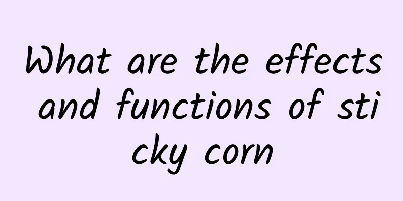 What are the effects and functions of sticky corn