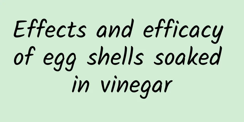 Effects and efficacy of egg shells soaked in vinegar