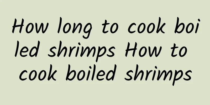 How long to cook boiled shrimps How to cook boiled shrimps