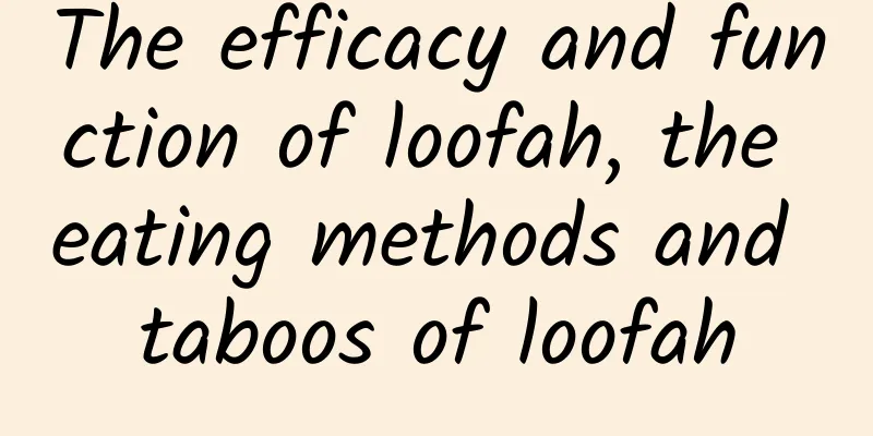 The efficacy and function of loofah, the eating methods and taboos of loofah