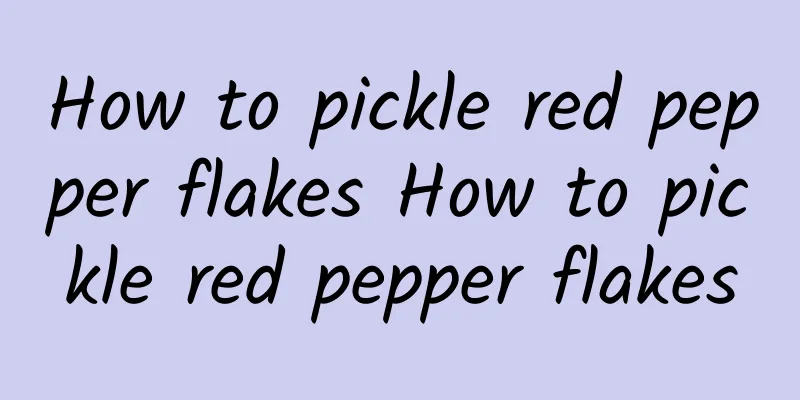 How to pickle red pepper flakes How to pickle red pepper flakes