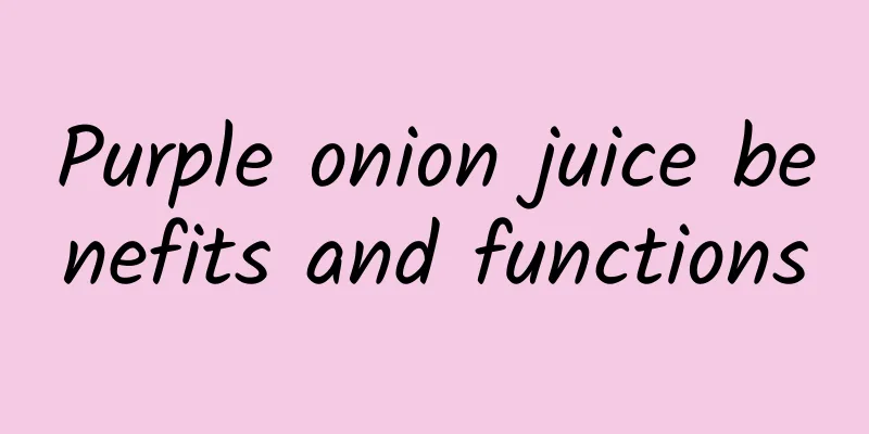 Purple onion juice benefits and functions