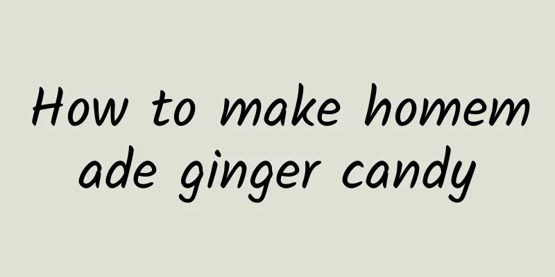 How to make homemade ginger candy