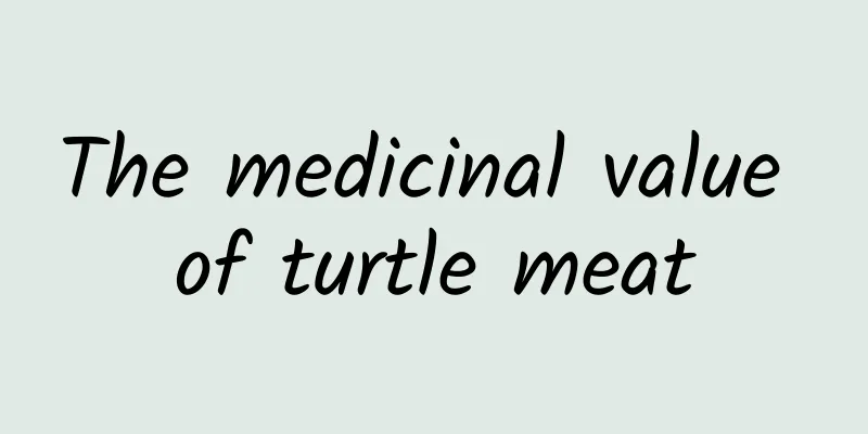 The medicinal value of turtle meat