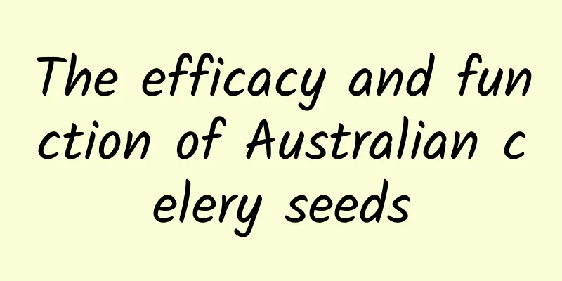 The efficacy and function of Australian celery seeds