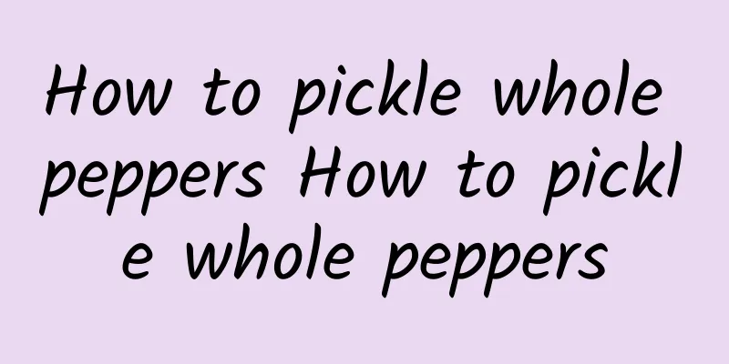 How to pickle whole peppers How to pickle whole peppers