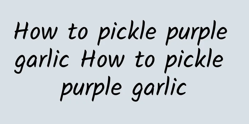 How to pickle purple garlic How to pickle purple garlic