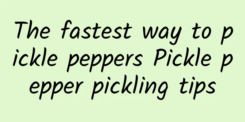 The fastest way to pickle peppers Pickle pepper pickling tips