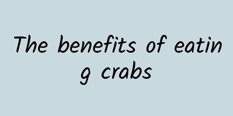 The benefits of eating crabs