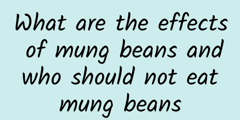 What are the effects of mung beans and who should not eat mung beans