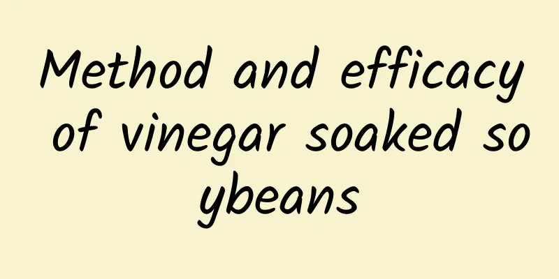 Method and efficacy of vinegar soaked soybeans