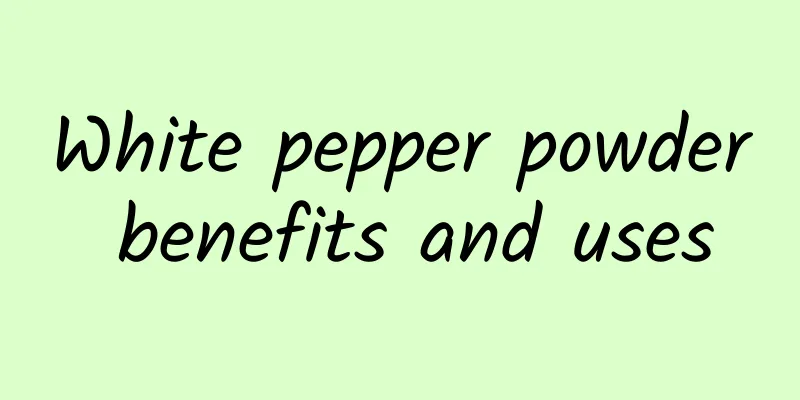 White pepper powder benefits and uses