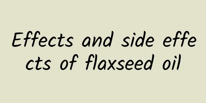 Effects and side effects of flaxseed oil