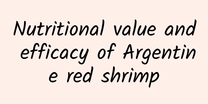 Nutritional value and efficacy of Argentine red shrimp