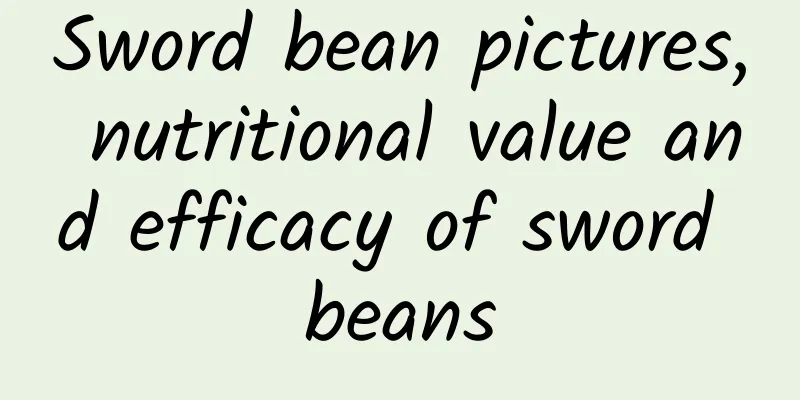 Sword bean pictures, nutritional value and efficacy of sword beans