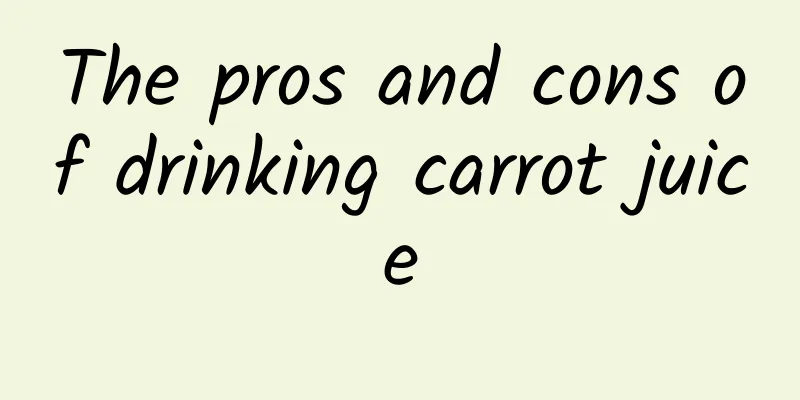 The pros and cons of drinking carrot juice