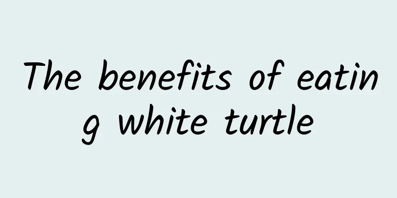 The benefits of eating white turtle