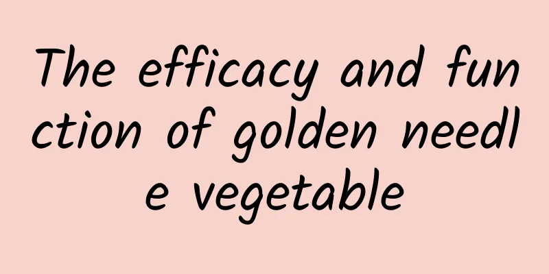 The efficacy and function of golden needle vegetable