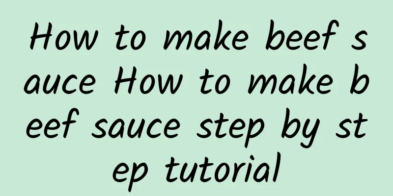 How to make beef sauce How to make beef sauce step by step tutorial