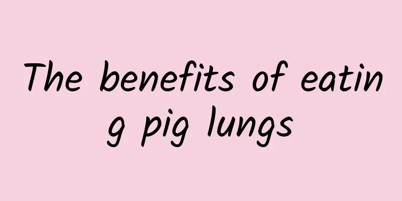 The benefits of eating pig lungs