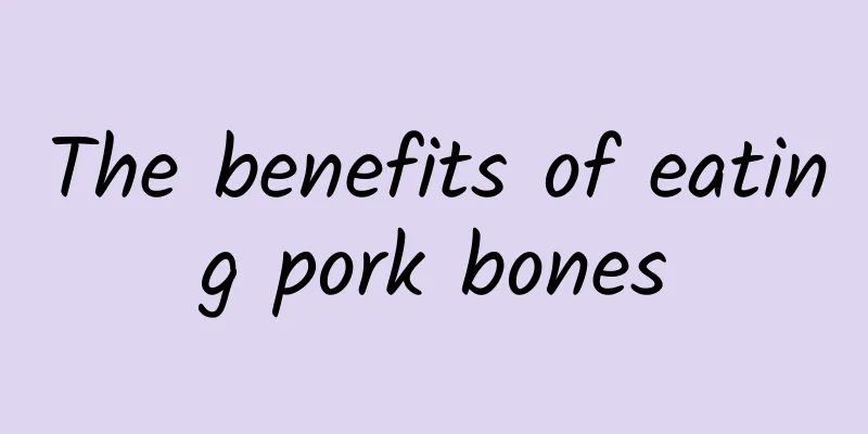 The benefits of eating pork bones