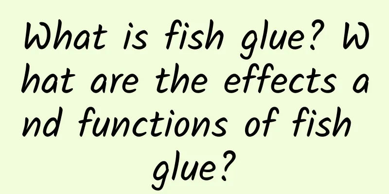 What is fish glue? What are the effects and functions of fish glue?